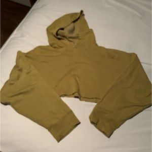 PINK crop top hoodie, super comfy (bought an xl for it to be oversized)